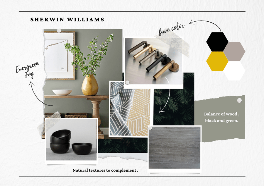 Spring into Green with color from Sherwin Williams & Benjamin Moore