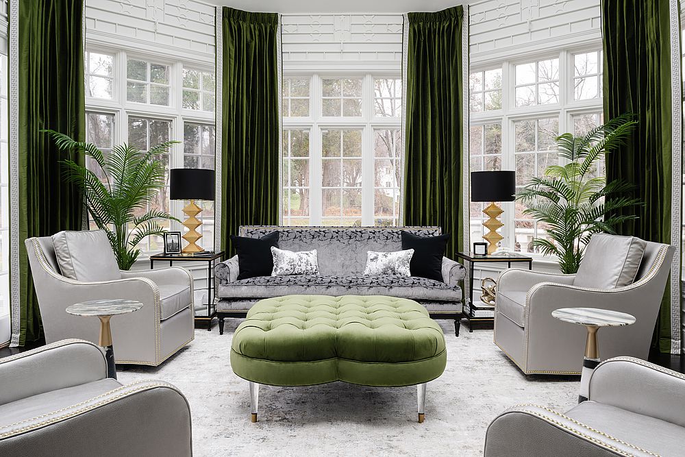 Ignore that the space is a sunroom and decorate accordingly.