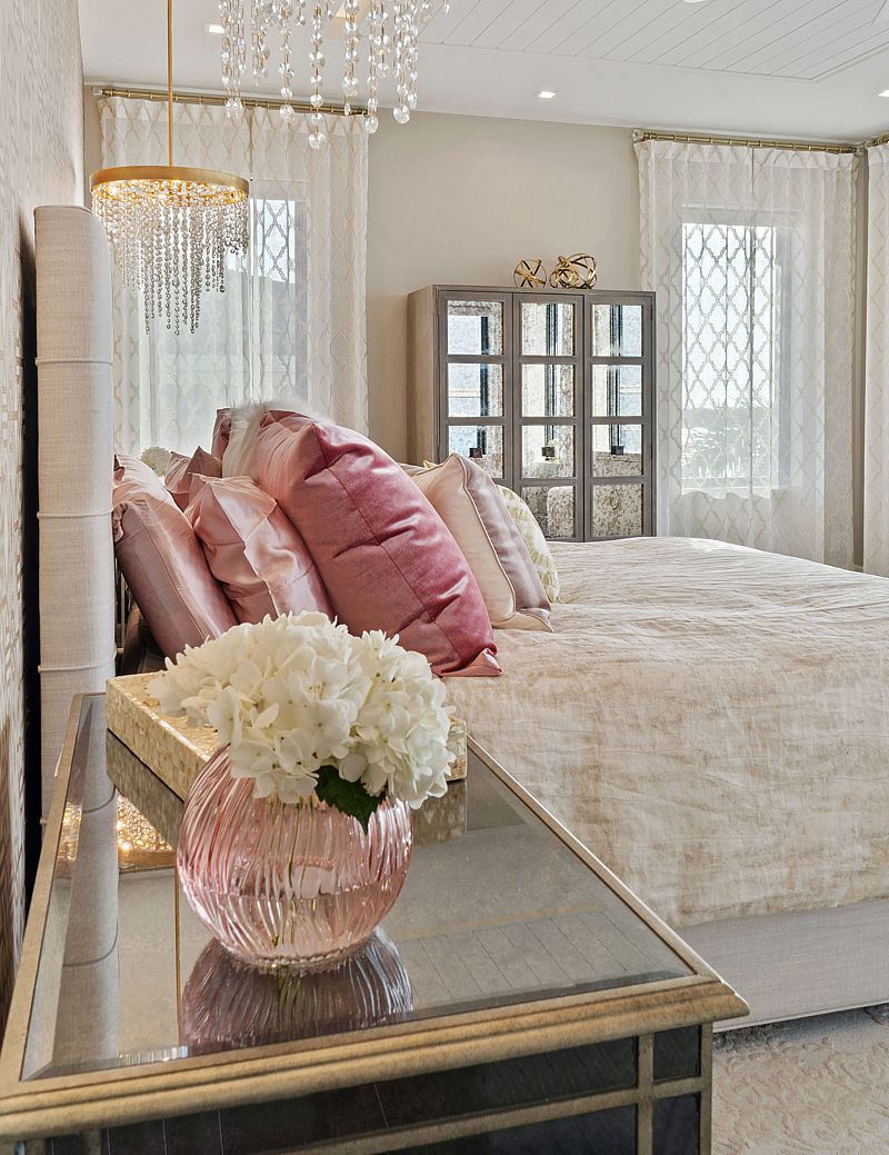 Interior designers are expert at layering textiles throughout a home creating warm and inviting interiors.